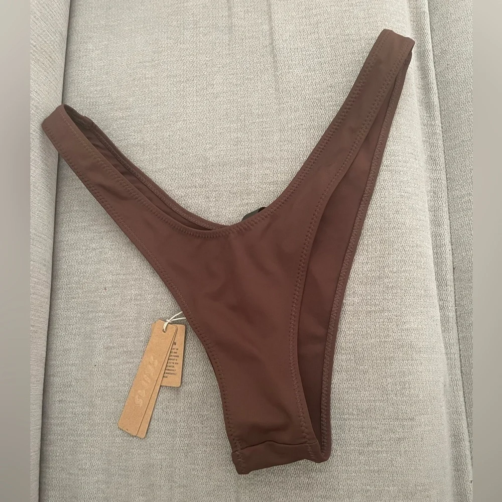 NWT Skims Signature swim tank bikini top and Microtanga swim bottom set - Picture 16 of 16